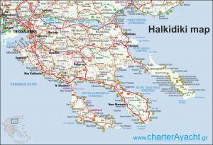 map-halkidiki-sithonia-kassandra-mount-athos